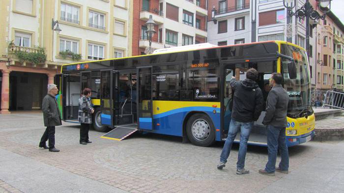 Zarautzen herri autobus berriak izango dira bihartik aurrera erabilgarri