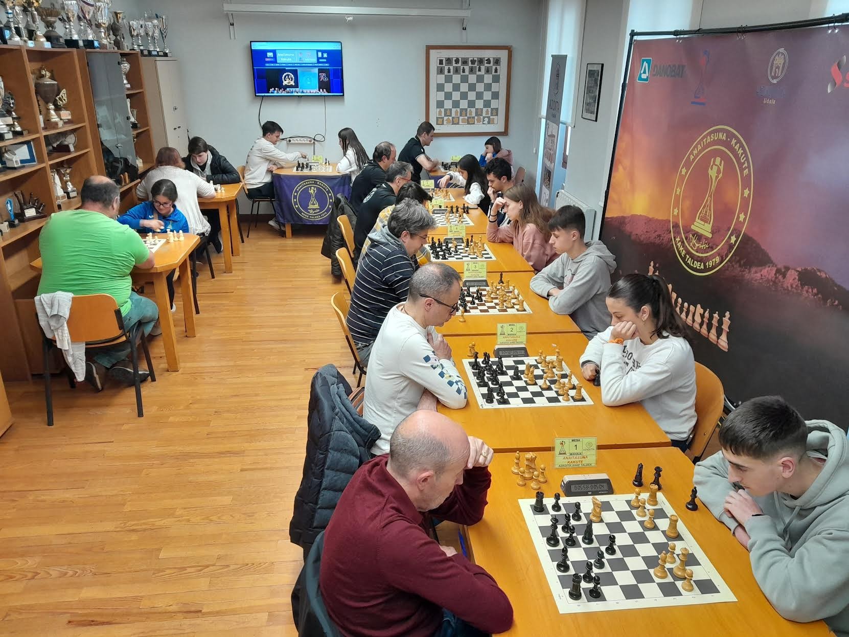 Sustapena txapelketarako entrenamendua