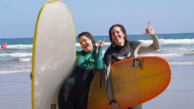 Bideoa: Orioko emakume surflarien topaketa