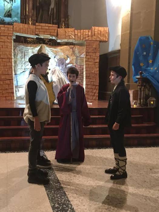 Katekesiko haurren antzezlana izango da ostiralean parrokian