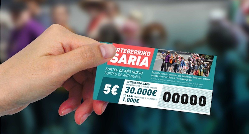 Urteberriko Saria zozkatuko du Gure Esku Dago egitasmoak 