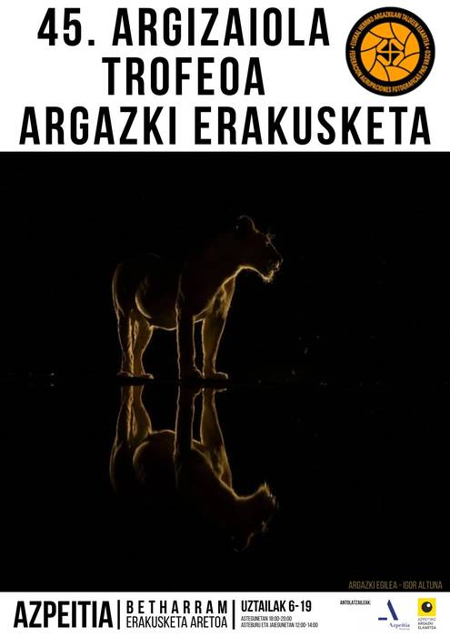 Erakusketa: 45. Argizaiola argazkilaritza garaikurra