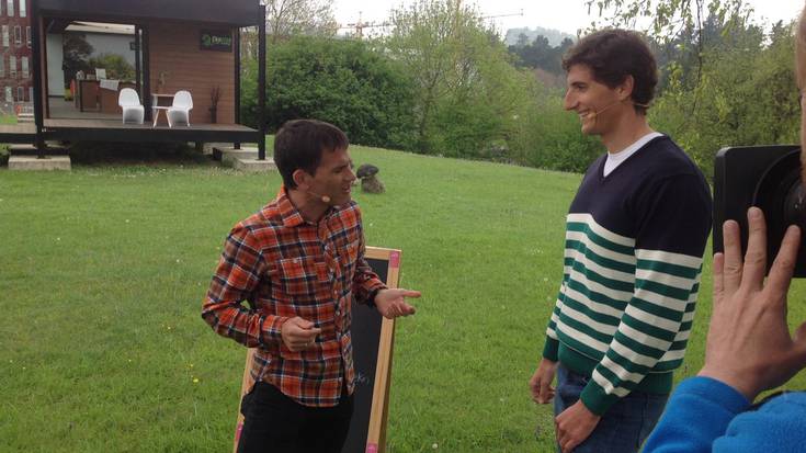 Iñigo Peña ETBko 'Txoriene' sukaldaritza saioan izan da