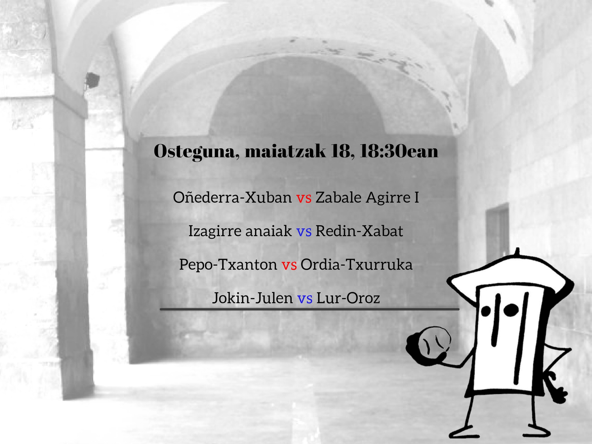 Final hamaseirenekin hasiko gara gaur