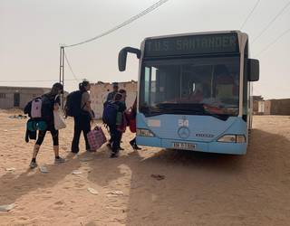Zumaian dira azken egunotan Saharan izan diren Darahliren taldeko kideak