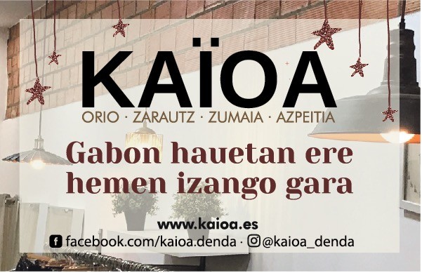 Gabon hauetan ere hemen izango gara