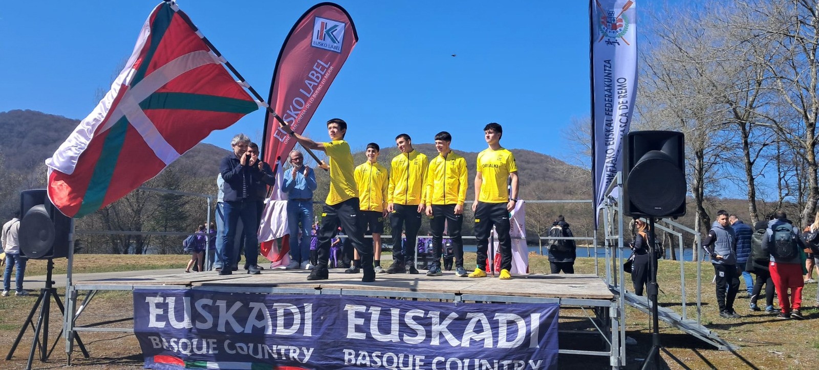 Kadete mutilak garaile, Euskadiko Batel Topaketan