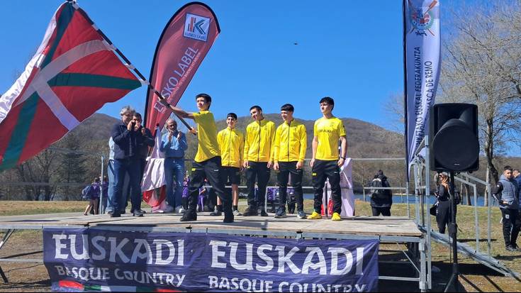 Kadete mutilak garaile, Euskadiko Batel Topaketan