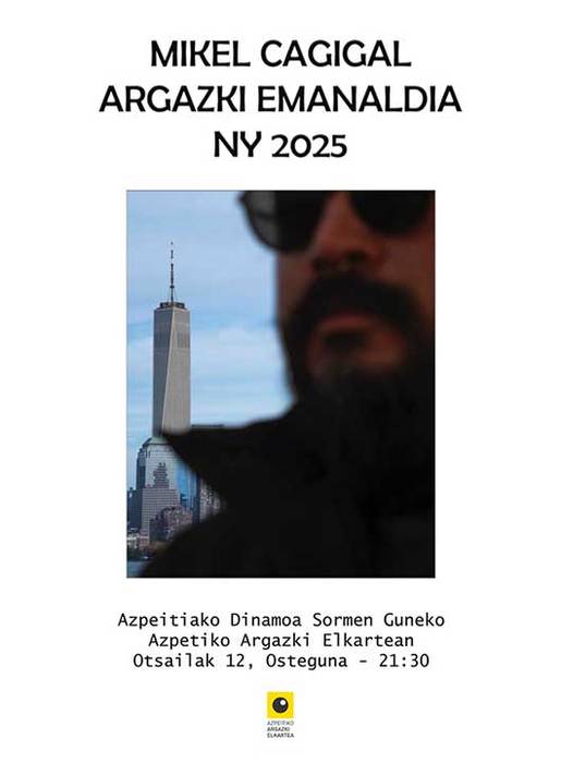Mikel Cagigal: 'NY 2025' argazki emanaldia