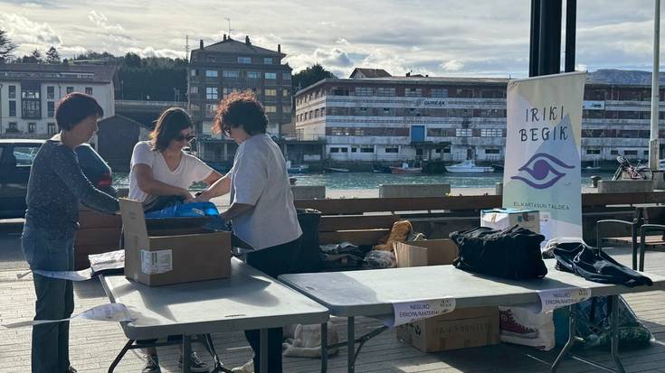 Iriki Begik elkartea "oso gustura", aurtengo arropa bilketarekin
