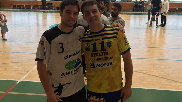 Bi lehengusu aurrez aurre eskubaloiko Euskadiko txapelketako finalean