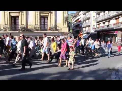 Orkatzen aldeko manifestazioaren BIDEOA