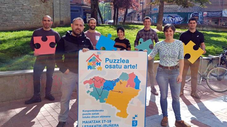 Orion egingo du geldialdietako bat euskal presoen aldeko 'Puzzlea osatu arte' egitasmo ibiltariak