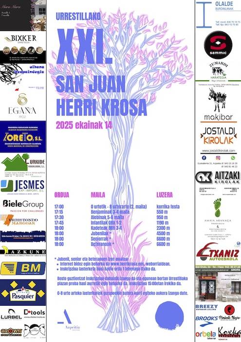 Urrestillako XXI. San Joan Herri Krosa