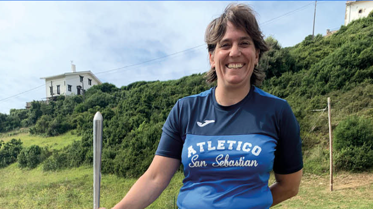 Ane Galarraga: "Euskal palanka ia ahaztuta dago, 1960ko hamarkadatik ia ez da jaurti"