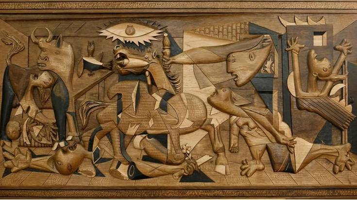 'Gernika' obra tamaina errealean egurrean egiteko proiektua aurkeztuko dute hilaren 11n