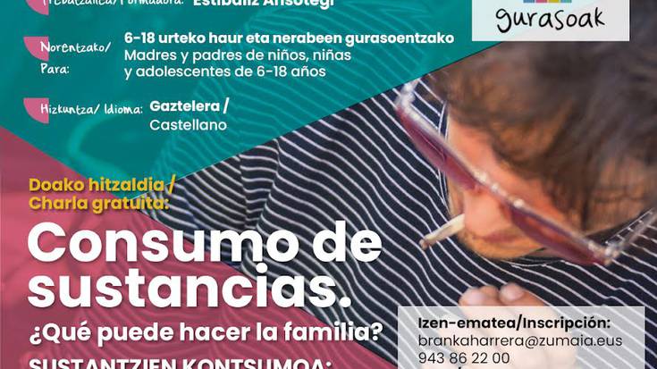 Substantzien kontsumoa. Zer egin dezake familiak?