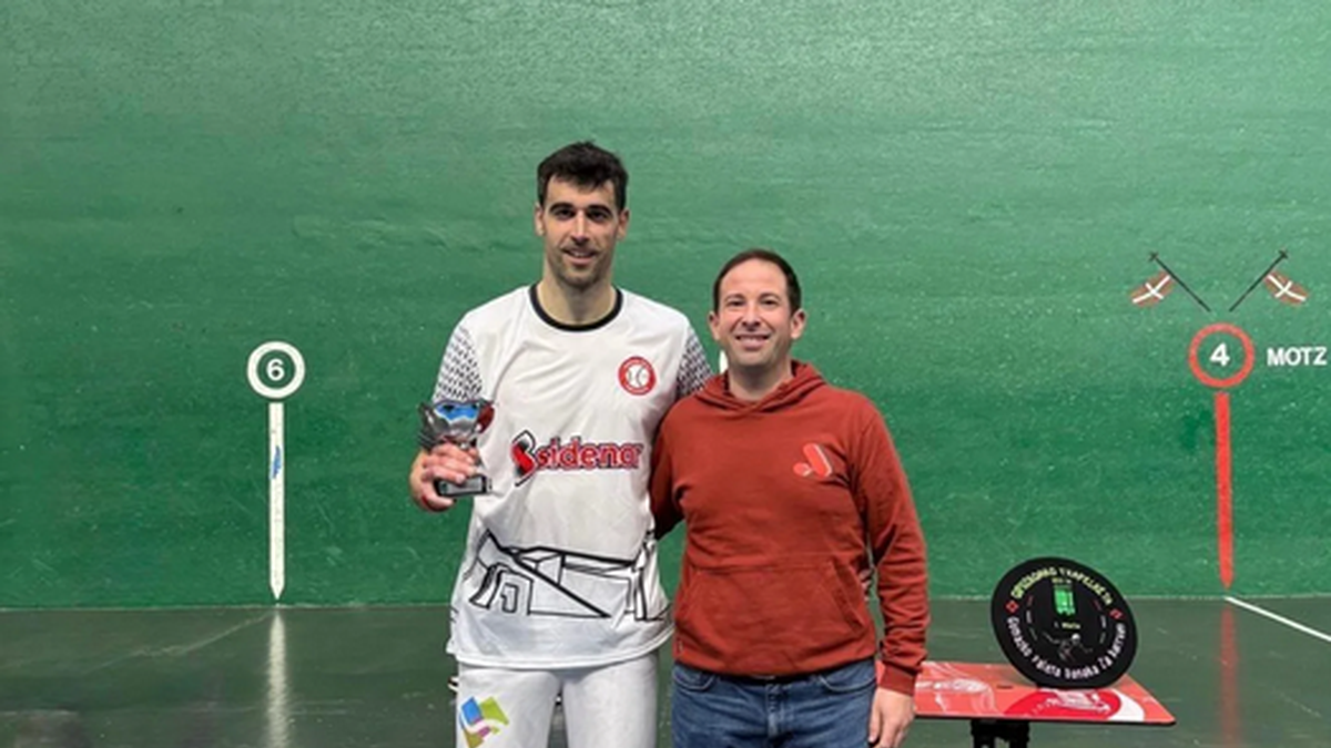 Iker Epelde gomazko palista txapeldunorde, Gipuzkoako Txapelketan