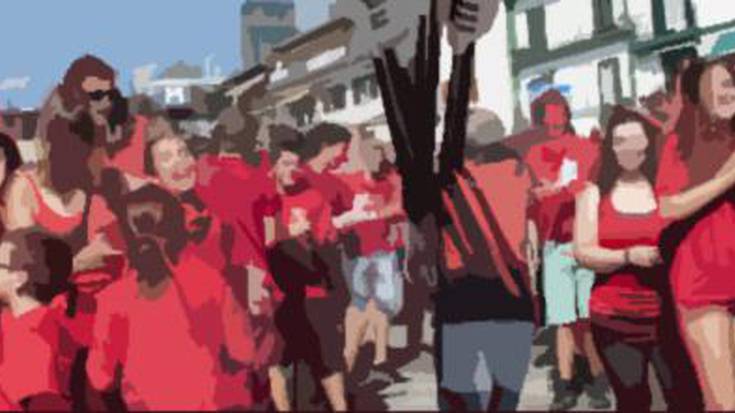 Bertsoak: "Arranplan gorriz jantzita, zuen zain"