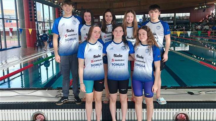 Marka ugari hautsita itzuli dira Izarraitz taldeko igerilariak Asturiasetik