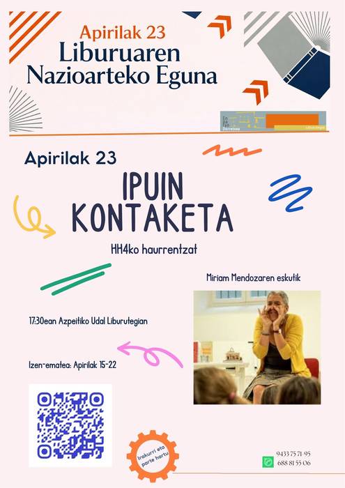 Ipuin kontaketa, Miriam Mendozaren eskutik