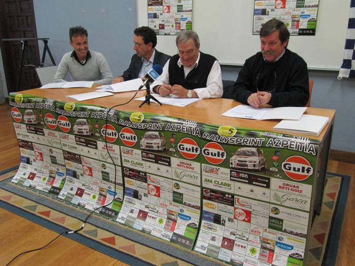 Azpeitiko Rallysprinta Lapatx eta Etumeta bitartean egingo da