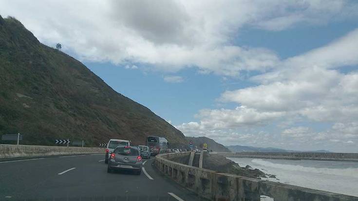 Zabaldu dute kostako errepidea