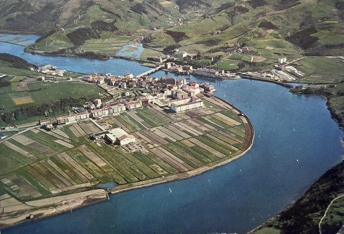 Orio, airetik ikusita, 1967. urtean