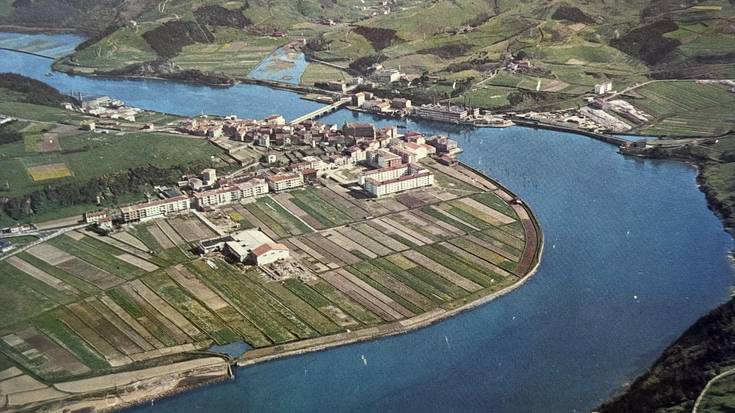 Orio, airetik ikusita, 1967. urtean