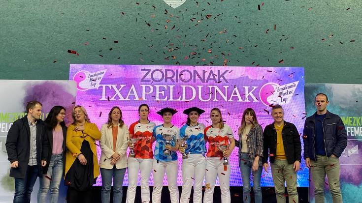 Olatz Arrizabalagak eta Uxue Osesek irabazi dute Binakako Emakume Master Cup Txapelketa