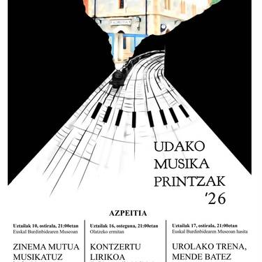 Udako Musika Printzak: Zinema mutua musikatuz