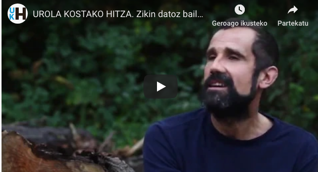 BIDEOA: Zikin datoz bailarako urak