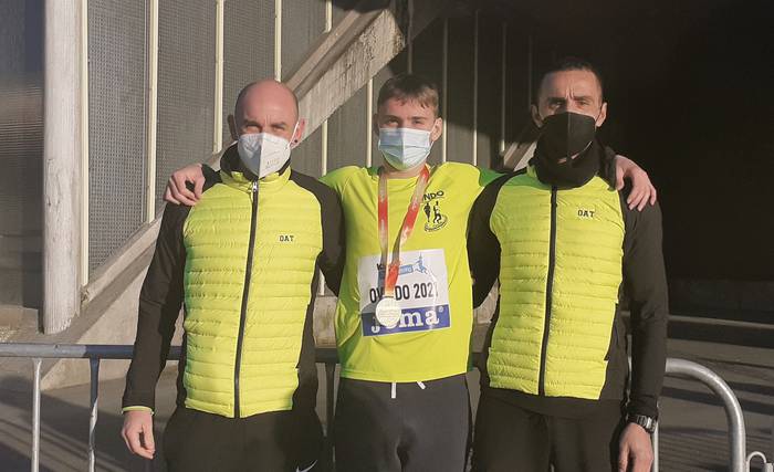 Martin Iriondo nagusi, Espainiako atletismo txapelketan