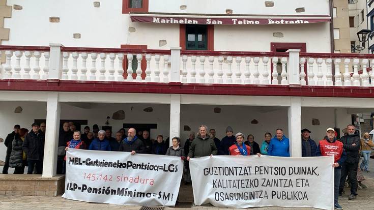 Astelehenero egingo dute protesta berriz ere pentsiodunek
