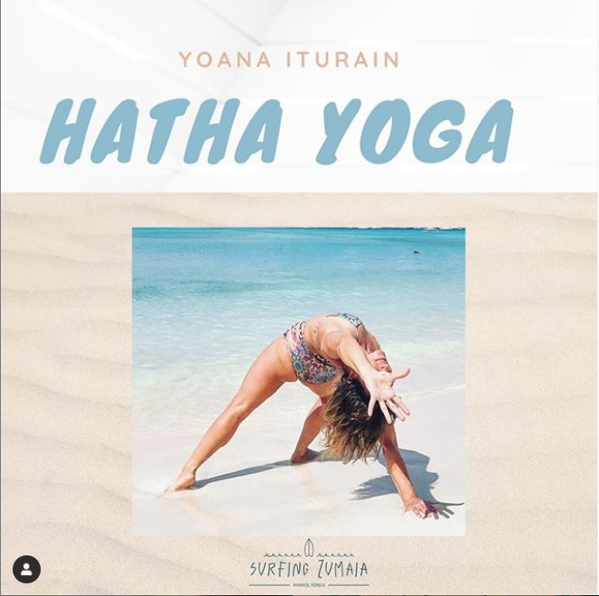 Hatha Yoga saioa zuzenean, Yoana iturainekin