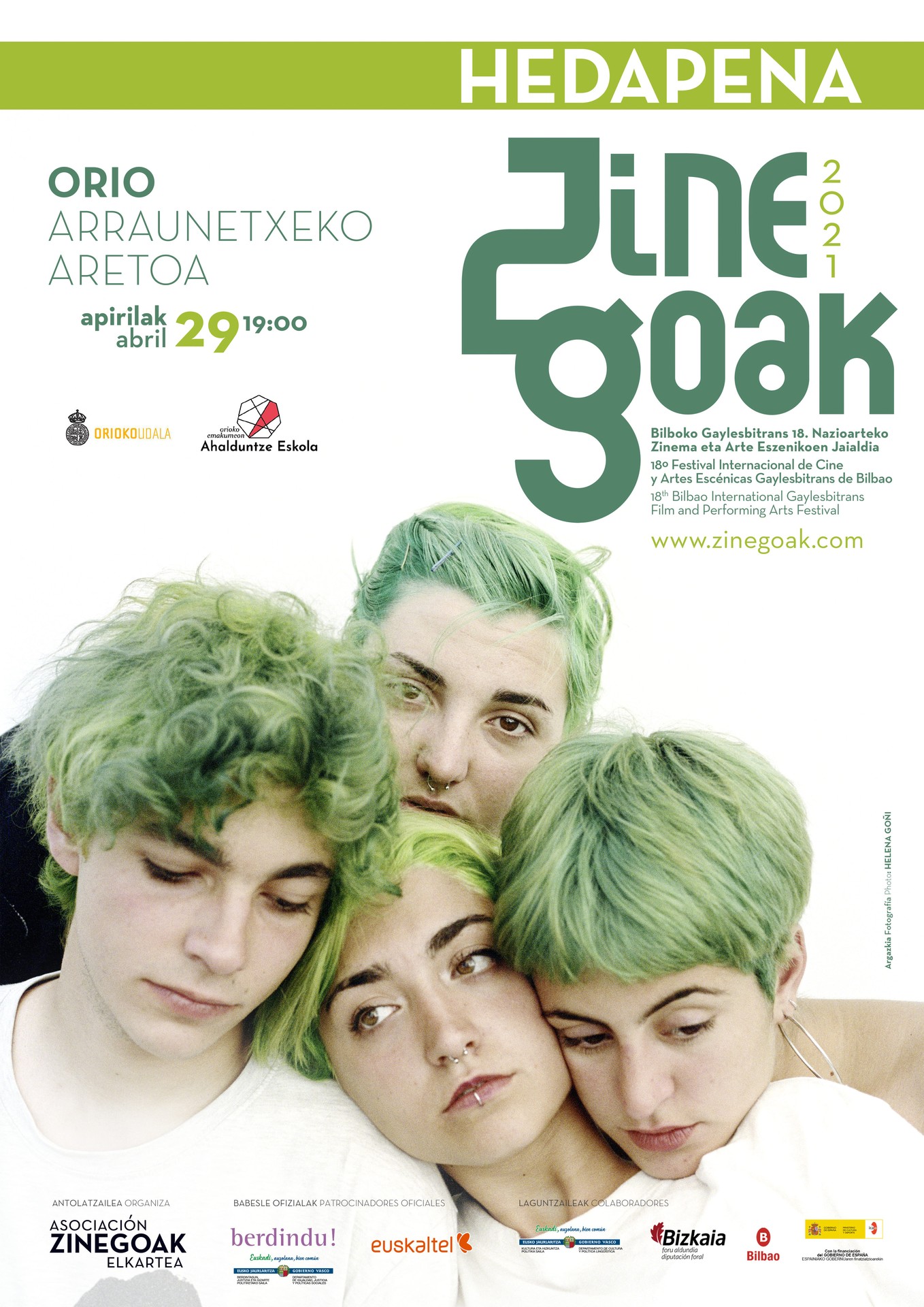 Zinegoak 2021 Orion!