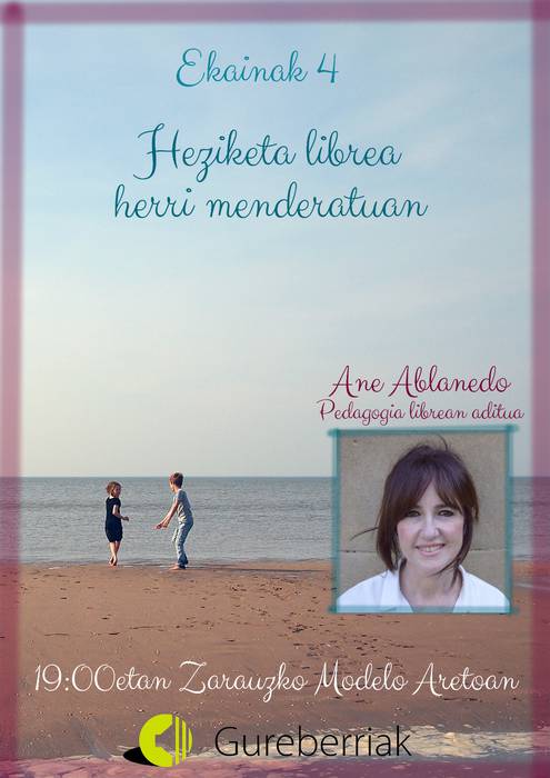 'Heziketa librea herri menderatuan' hitzaldia izango da gaur Modelon