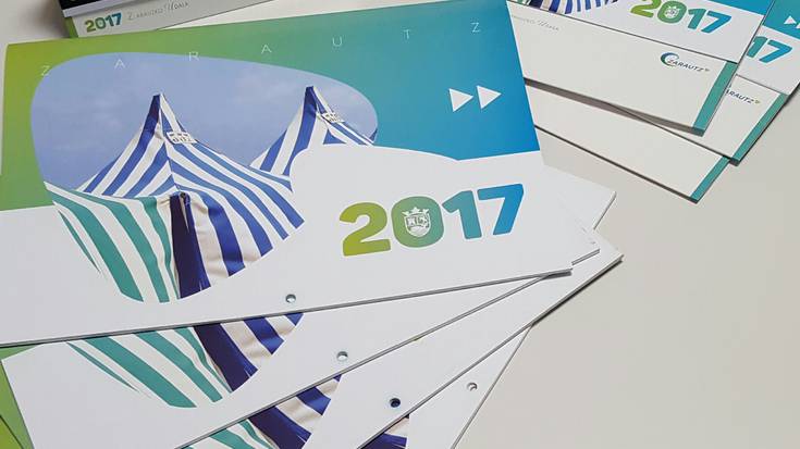 Eskuragarri dago udalaren 2017ko egutegia