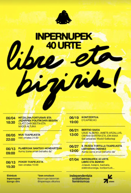 Inpernuperen 40. urteurrena: Lierniren Omenezko II. Patata Tortilla Lehiaketa