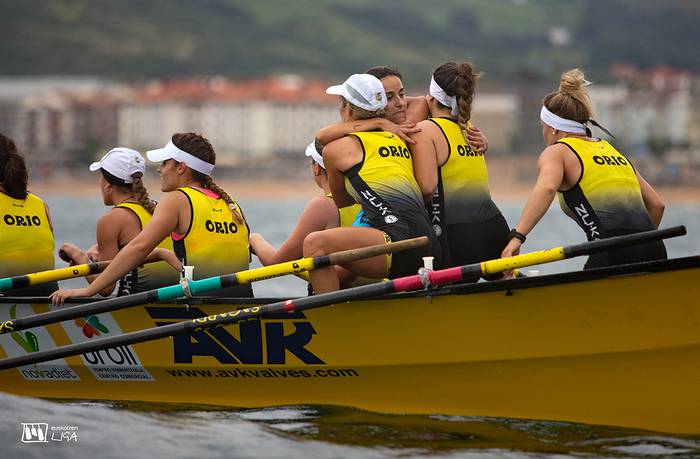 Euskotren liga eta Zarauzko Ikurrina, Oriora