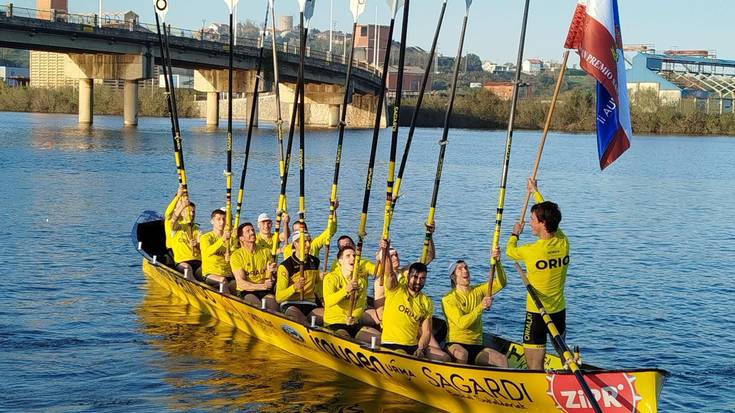 San Jose Bandera etxera ekarri du Oriok