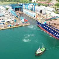 Astilleros Balenciaga ez ixtea eskatzeko manifestazioa