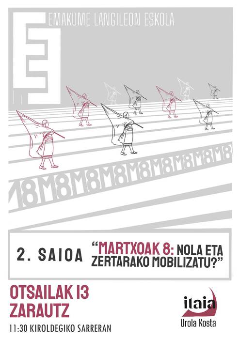 'Martxoak 8: nola eta zertarako mobilizatu?'