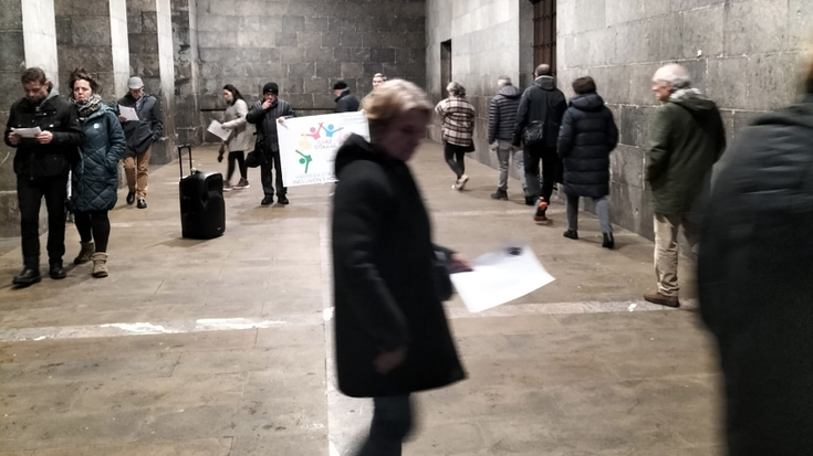 Urteko lehen Isilune Zirkulua egin dute hainbat lagunek