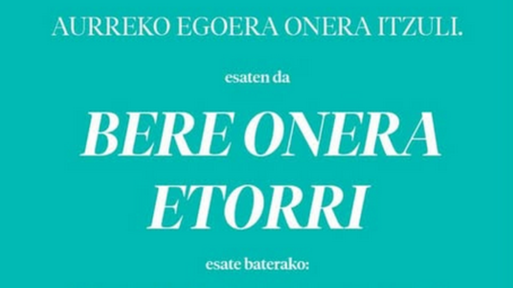 Bere onera etorri