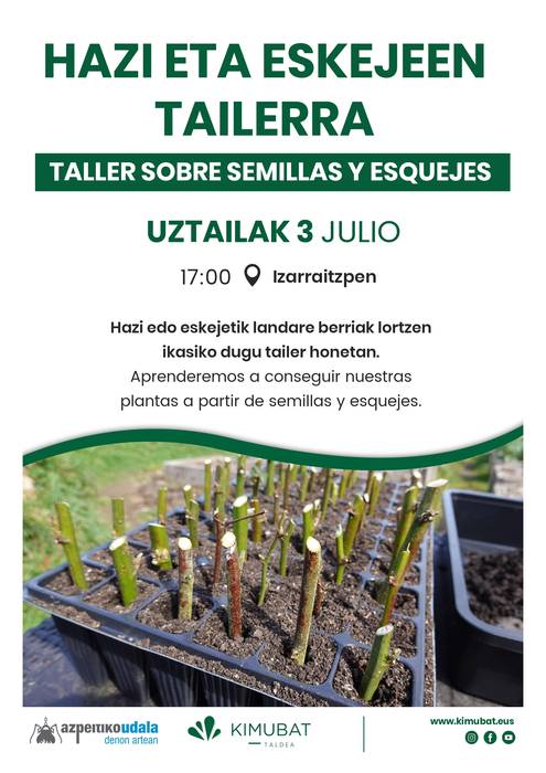 Hazien eta eskejeen tailerra