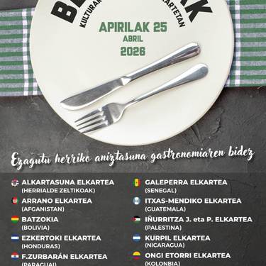 Bertakoak, kulturarteko bazkaria elkartetan