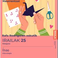 Ikastaroa: haurrentzako origami tailerra