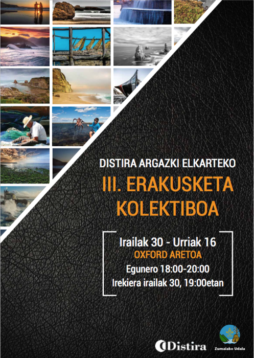 Ostiralean zabalduko dute Distira argazki elkartearen III. erakusketa kolektiboa