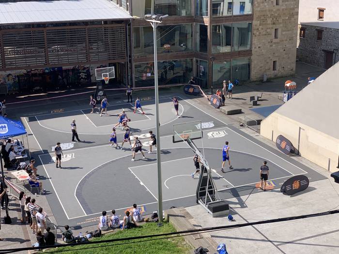 Easo Basketek irabazi du 3x3ko Gipuzkoako saskibaloi txapelketa